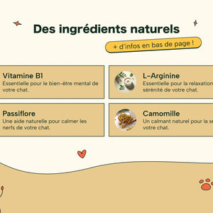 Friandises Naturelles Apaisantes Chat