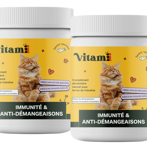 Friandises Naturelles Immunité et Anti-Démangeaisons Chat