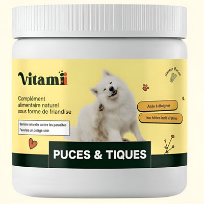 Friandises Naturelles Puces & Tiques