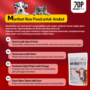 Basic Beef: Premium Raw Pet Food