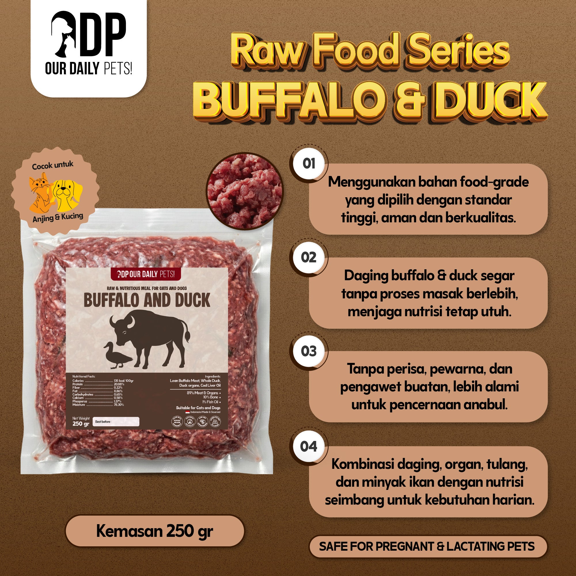Buffalo & Duck