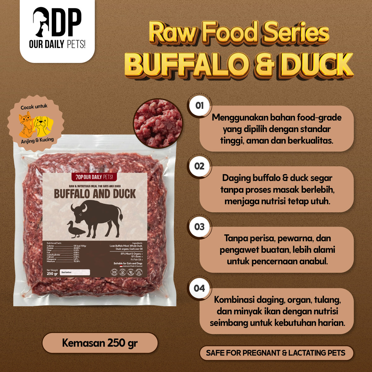 Buffalo & Duck