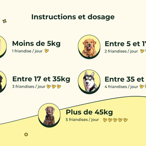 Friandises Naturelles Puces & Tiques